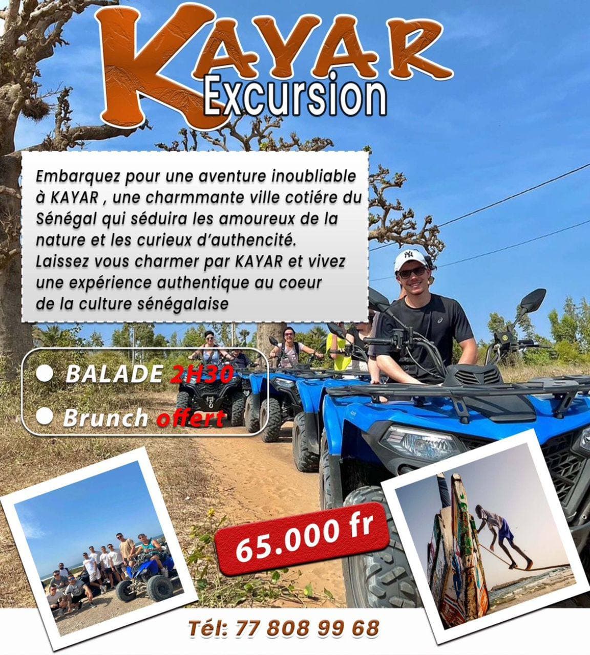 EXCURSION LAC ROSE - KAYAR